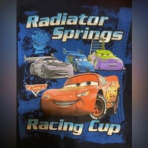 3 for $15 💜 Cars Disney Pixar Boys Size 7 Sleeveless Tank Top